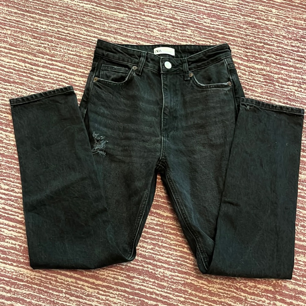 Black ZARA Jeans (Read Desc)